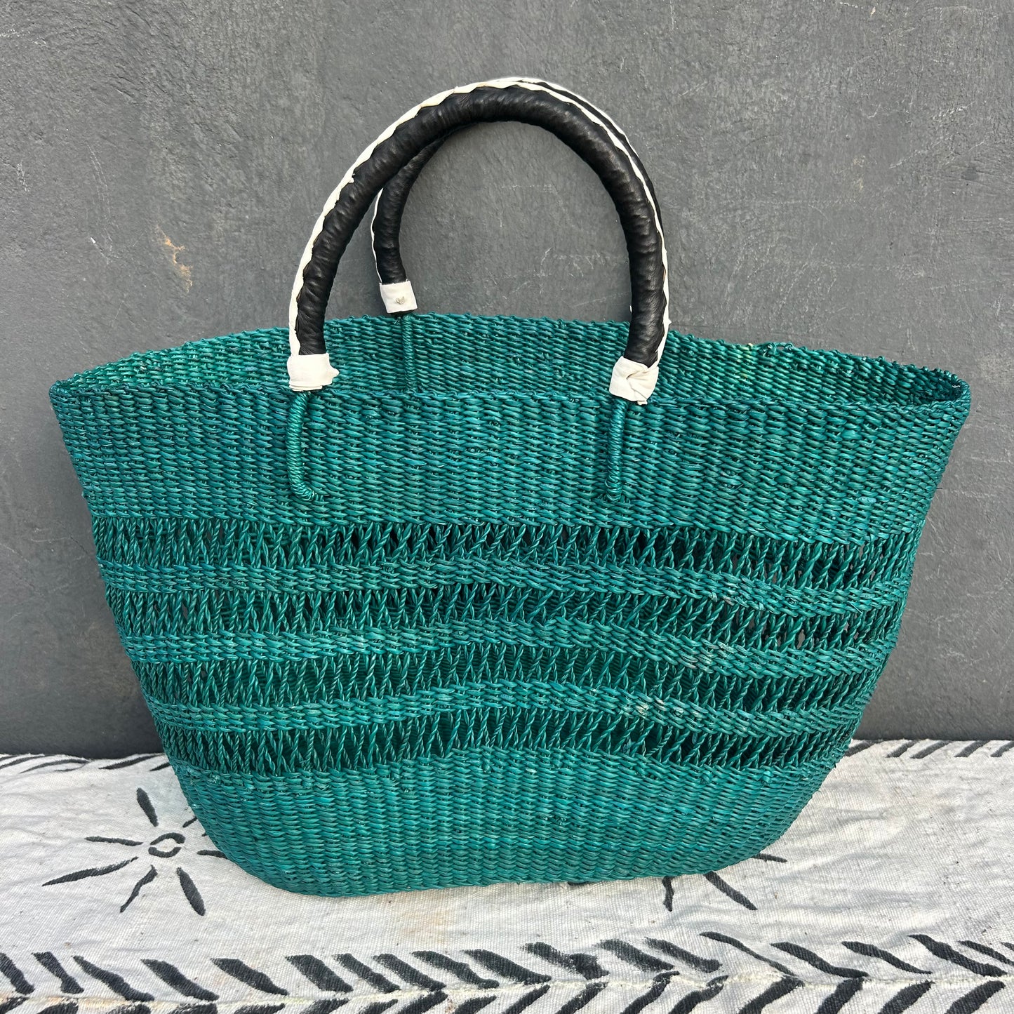 Bolga Shopping Basket/tote Bag/picnic Bag/Bearch Bag - arabolgabaskets.com