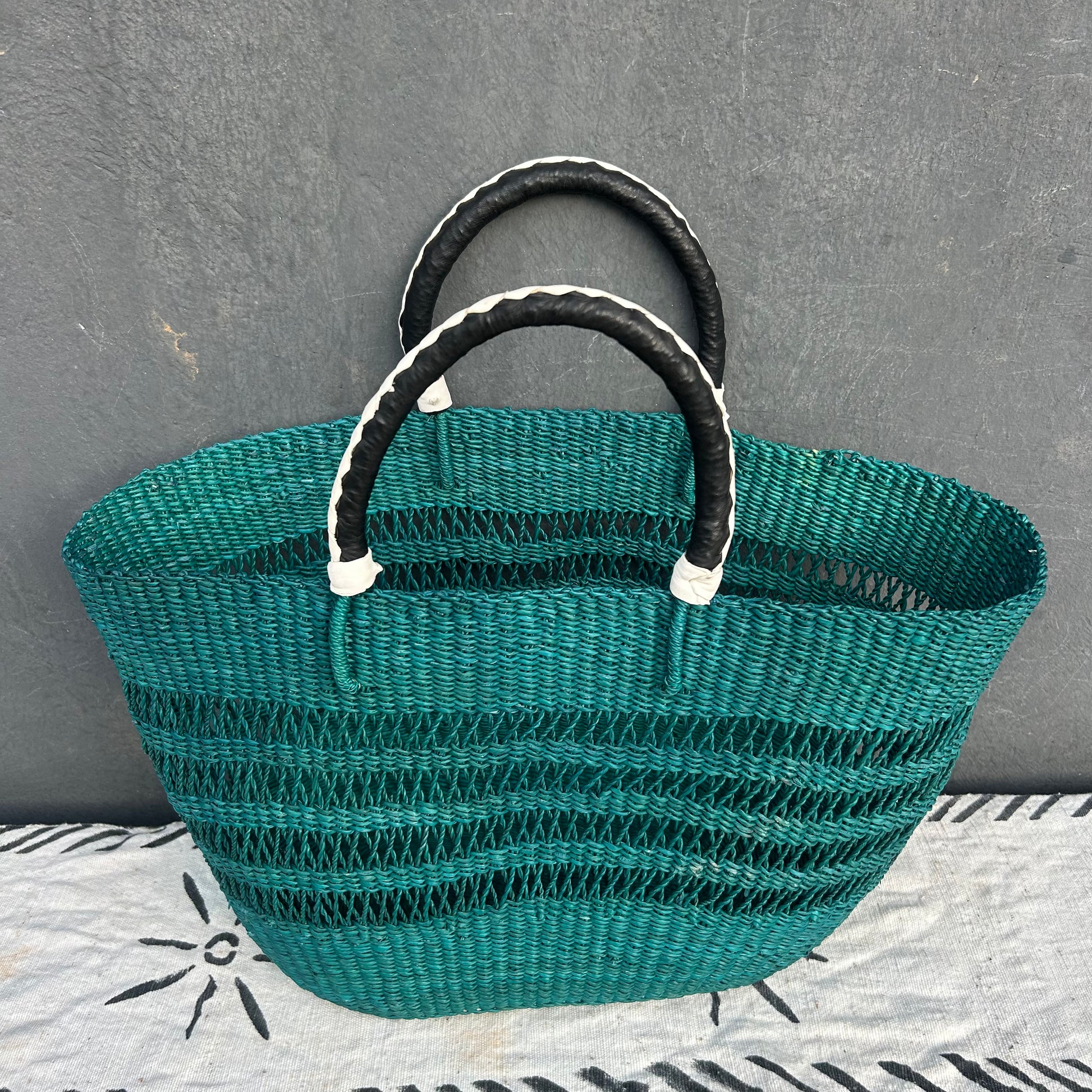 Bolga Shopping Basket/tote Bag/picnic Bag/Bearch Bag - arabolgabaskets.com