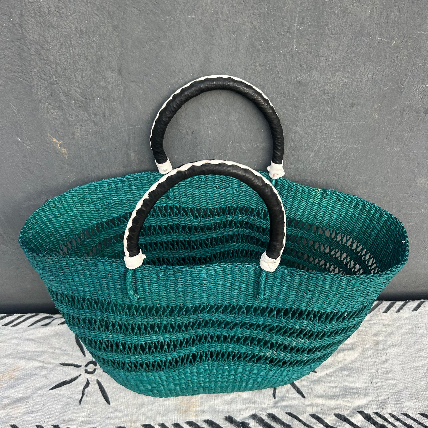 Bolga Shopping Basket/tote Bag/picnic Bag/Bearch Bag - arabolgabaskets.com