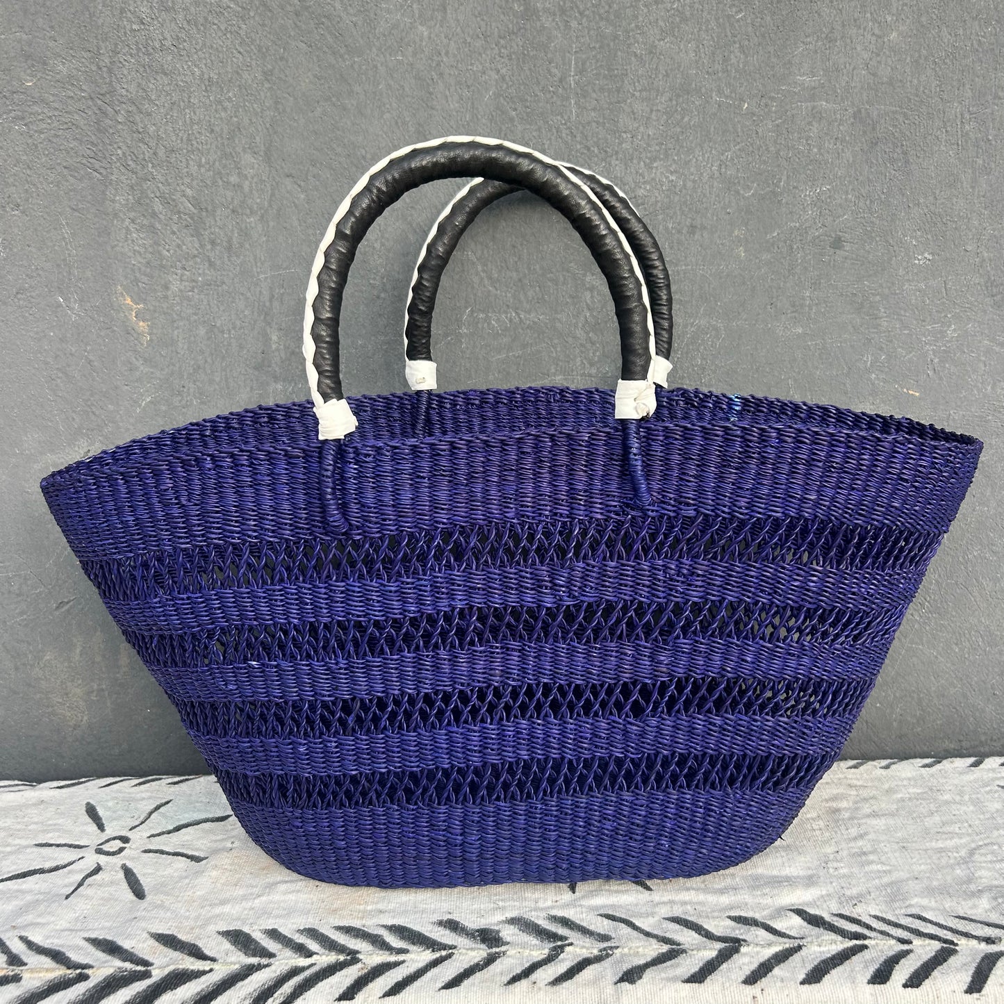 Bolga Shopping Basket/tote Bag/picnic Bag/Bearch Bag - arabolgabaskets.com