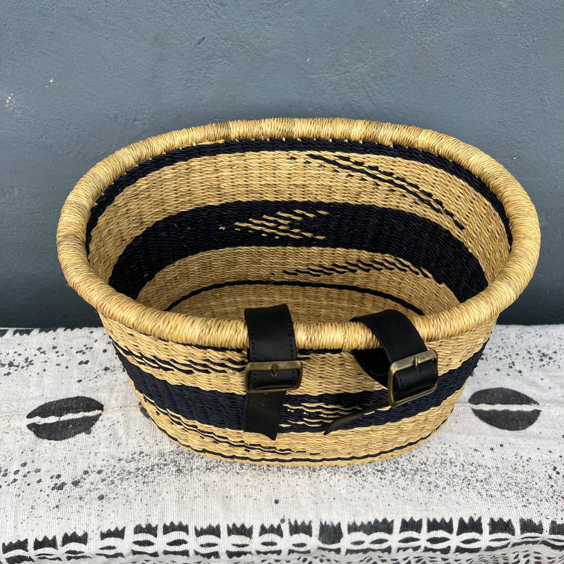 Bolga Bike/Bicycle Basket - arabolgabaskets.com