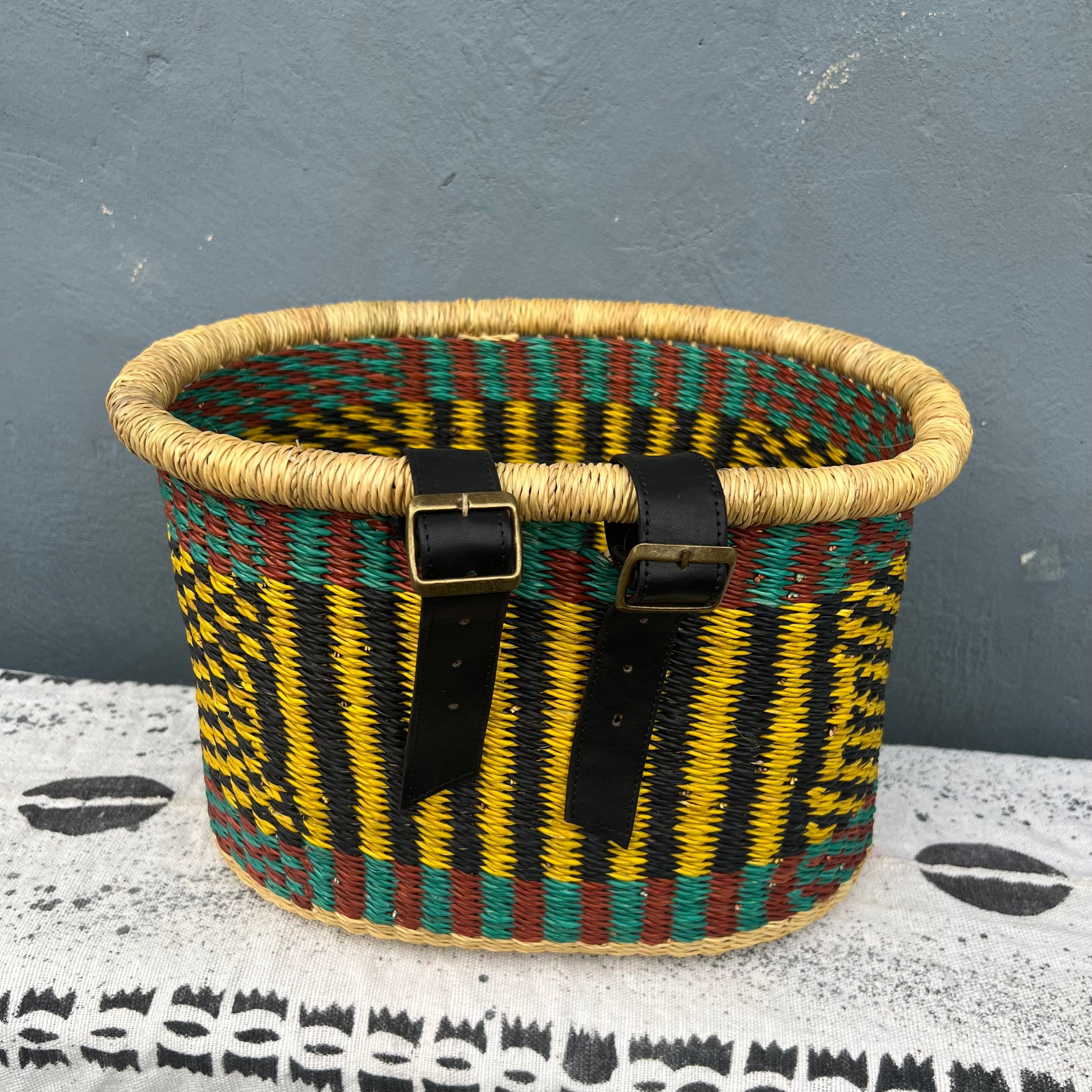 Bolga Bike/Bicycle Basket - arabolgabaskets.com