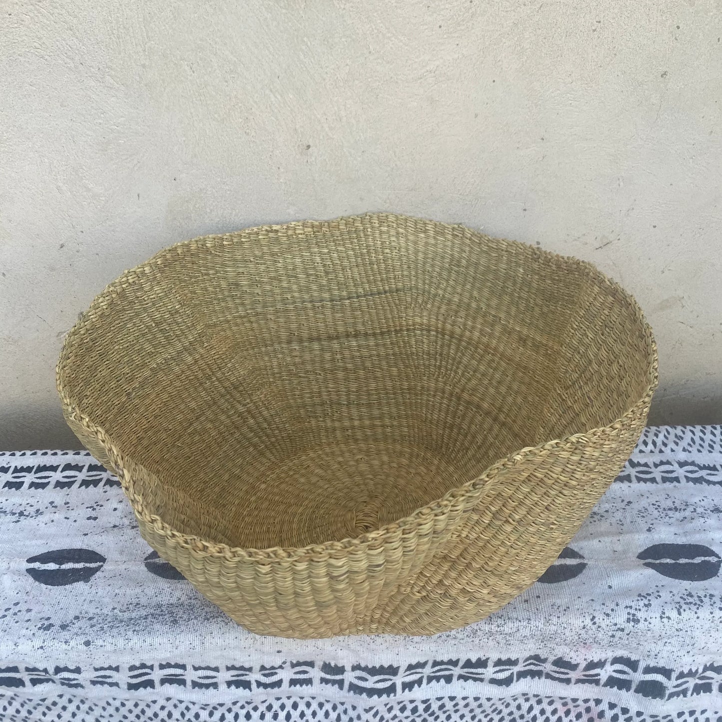 Wave Bolga Basket - arabolgabaskets.com