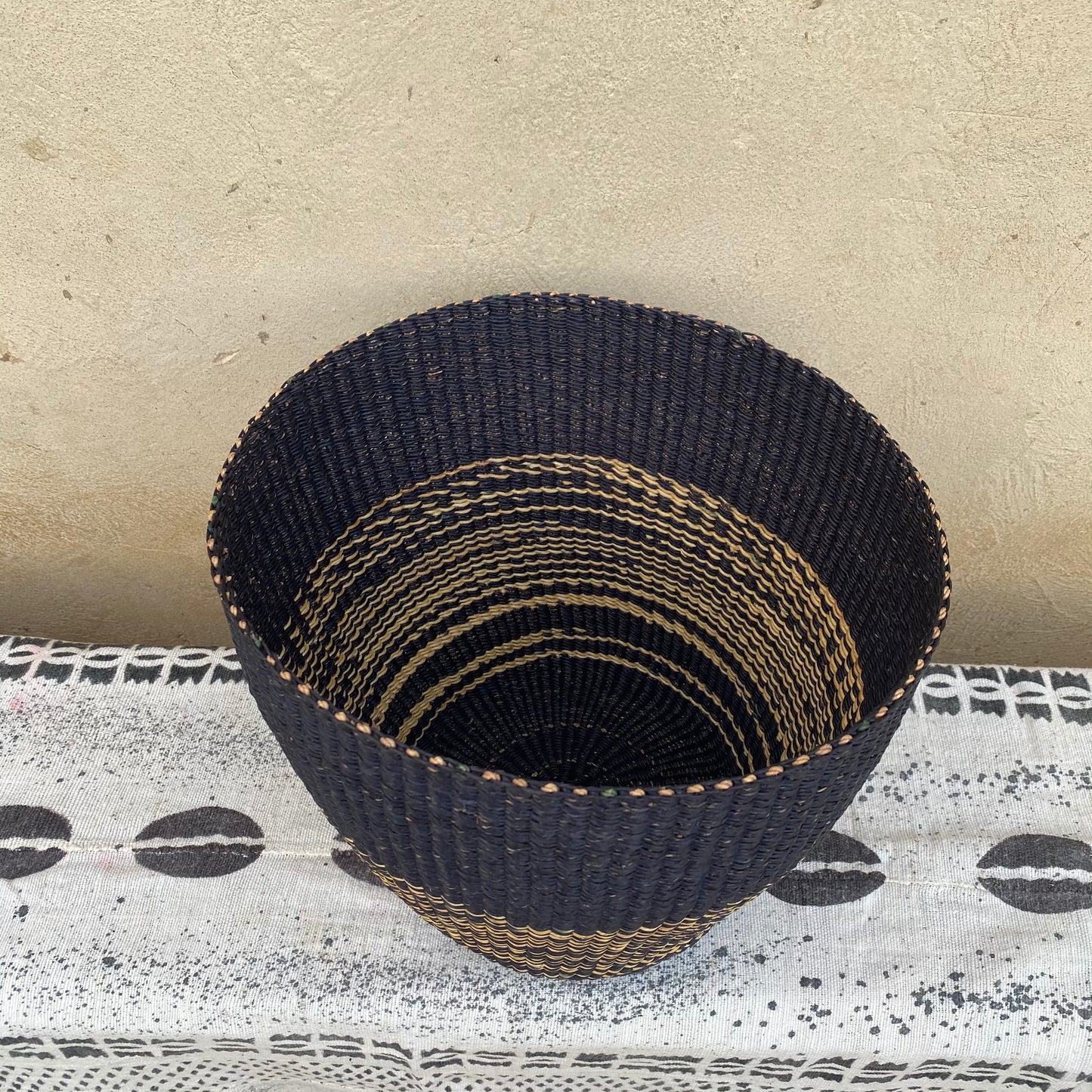 Handwoven Bolga Planter Basket