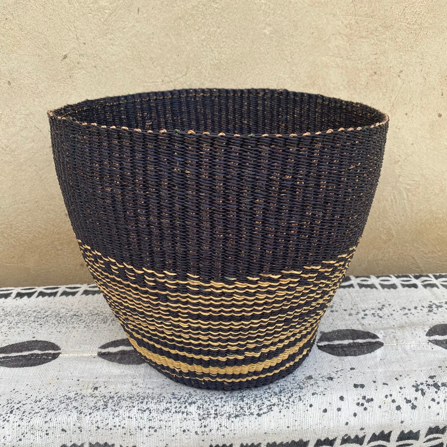 Handwoven Bolga Planter Basket