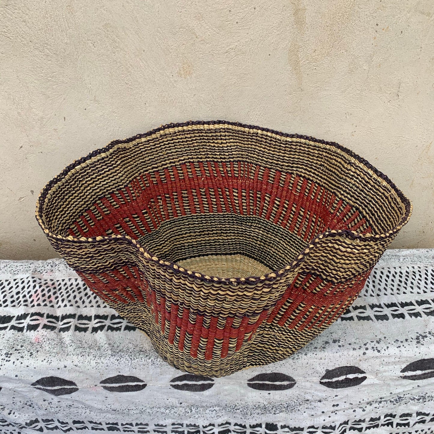 Wave Bolga Basket - arabolgabaskets.com