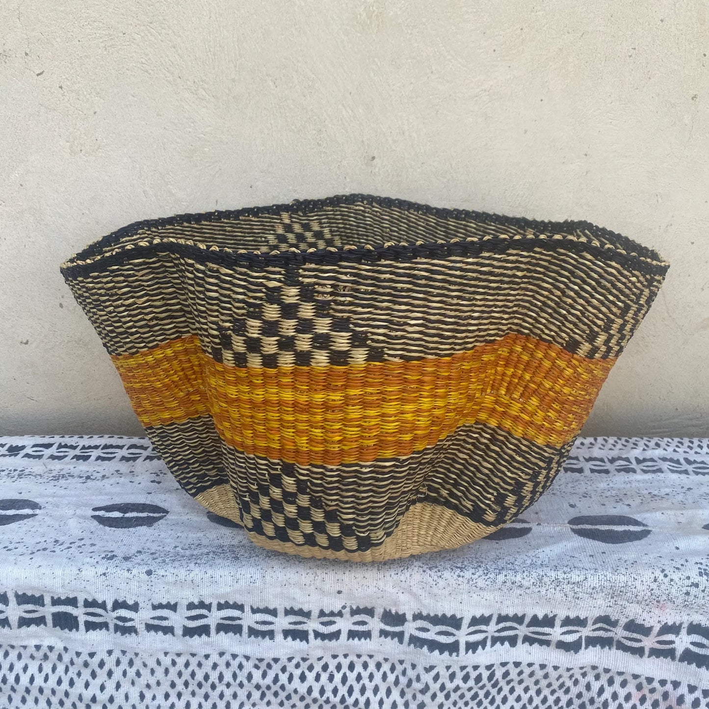 Wave Bolga Basket - arabolgabaskets.com