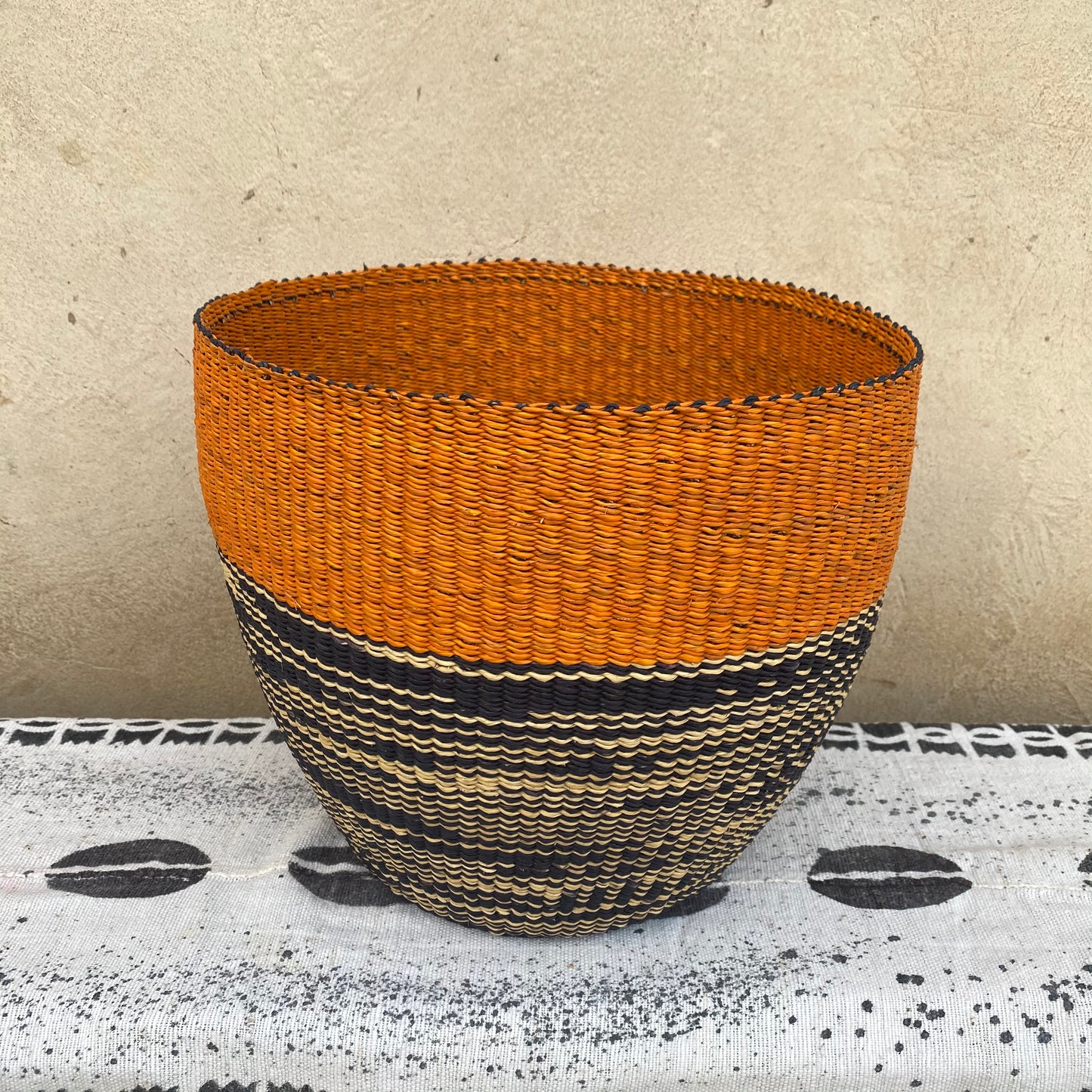 Handwoven Bolga Planter Basket