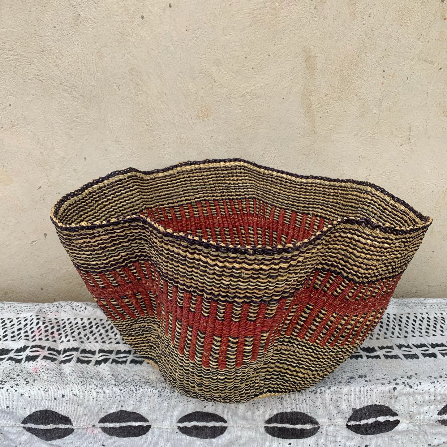 Wave Bolga Basket - arabolgabaskets.com