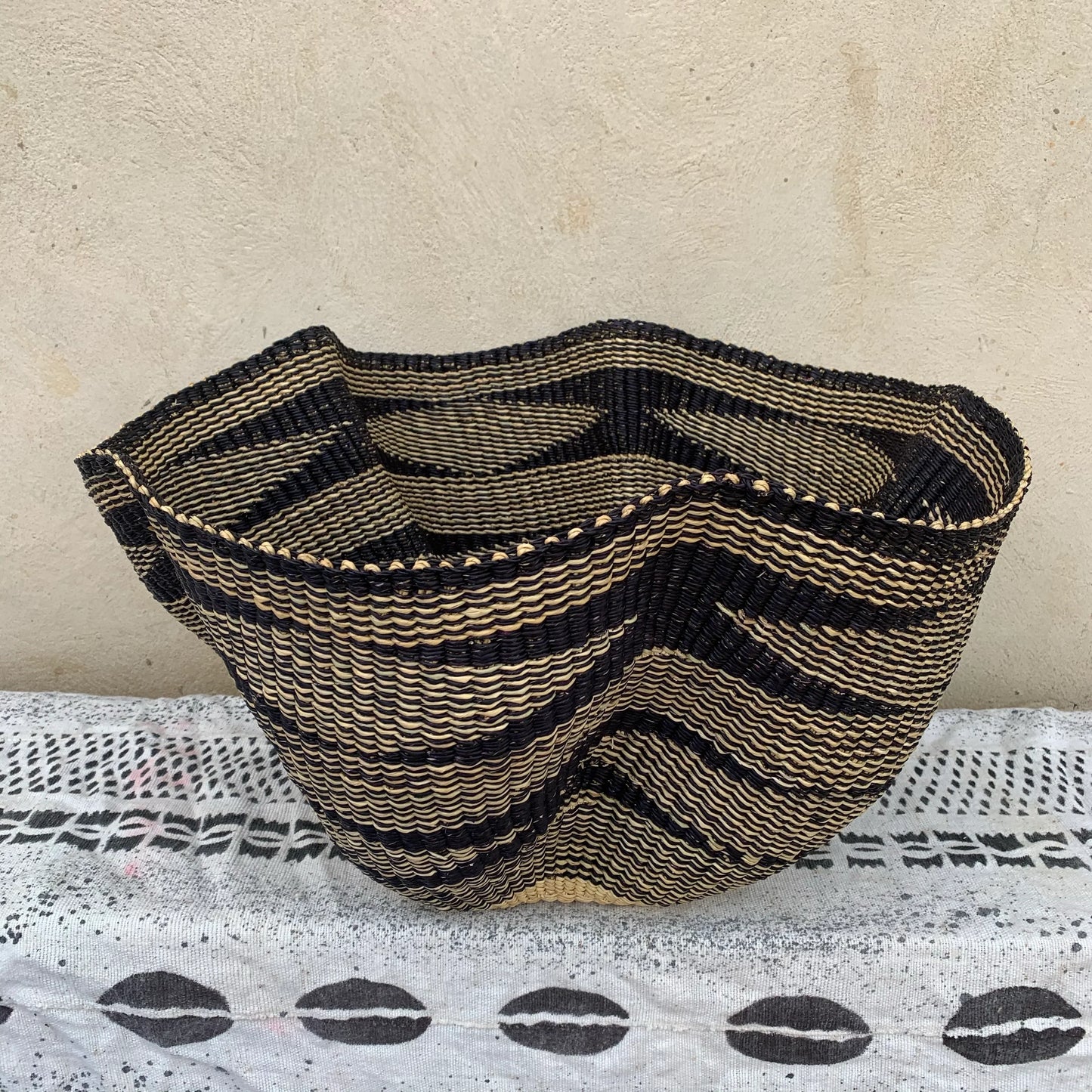 Wave Bolga Basket - arabolgabaskets.com