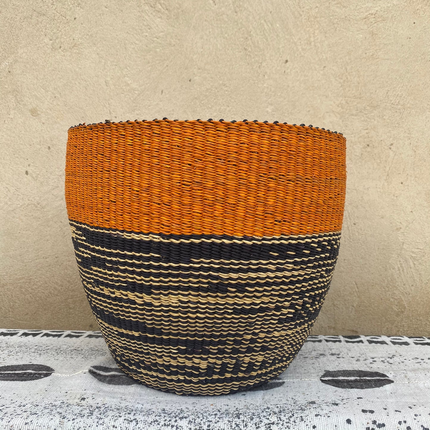 Handwoven Bolga Planter Basket