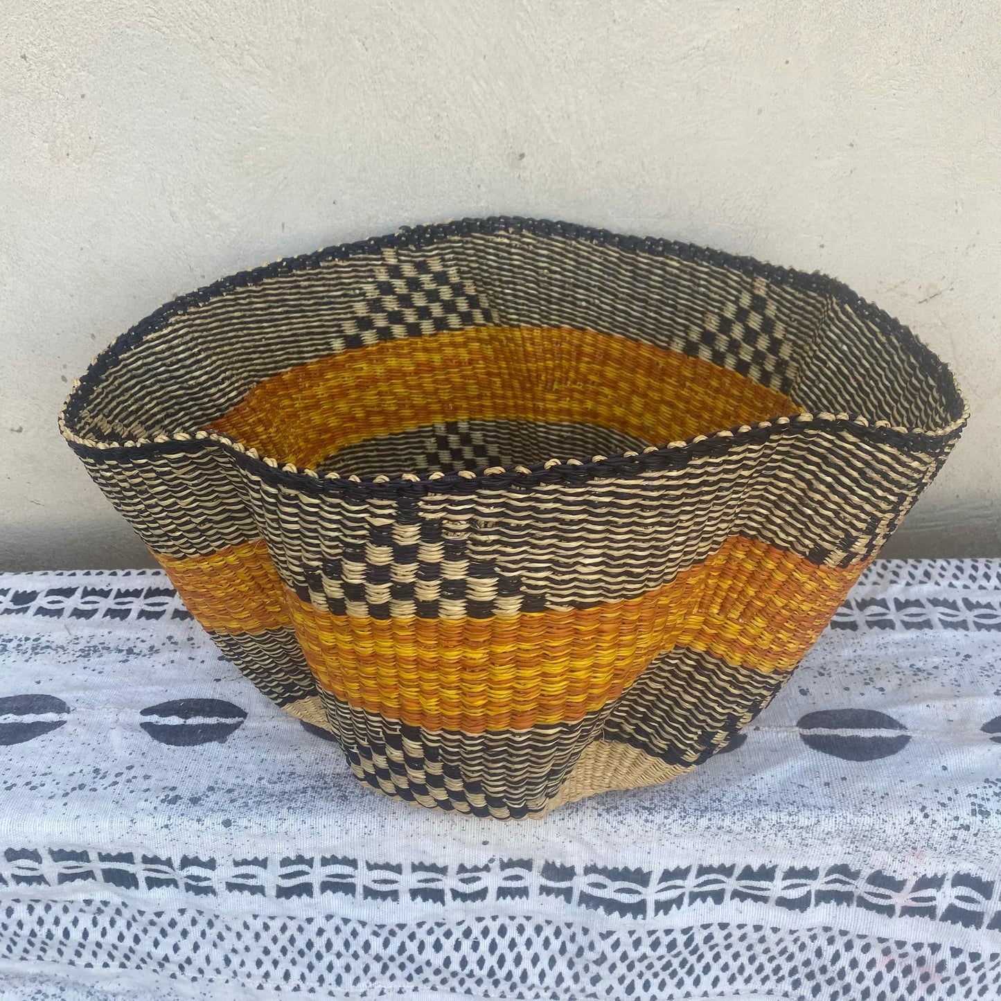 Wave Bolga Basket - arabolgabaskets.com