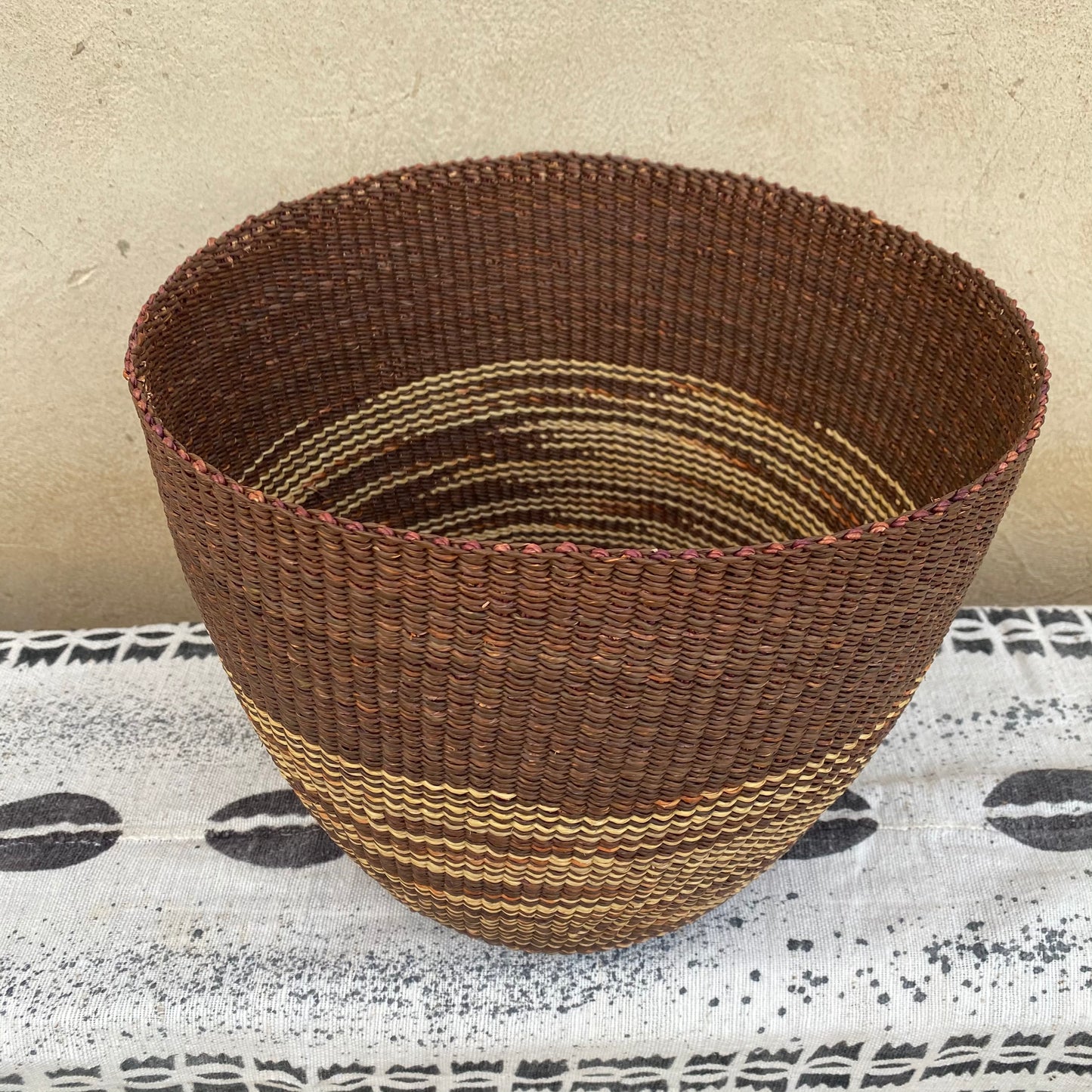 Handwoven Bolga Planter Basket