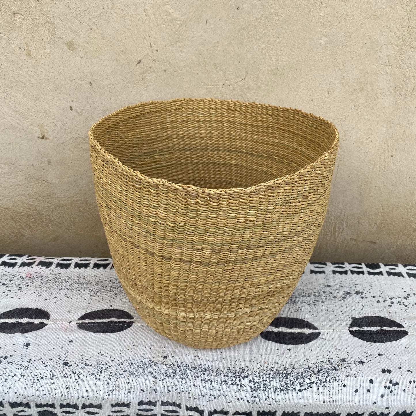 Handwoven Bolga Planter Basket