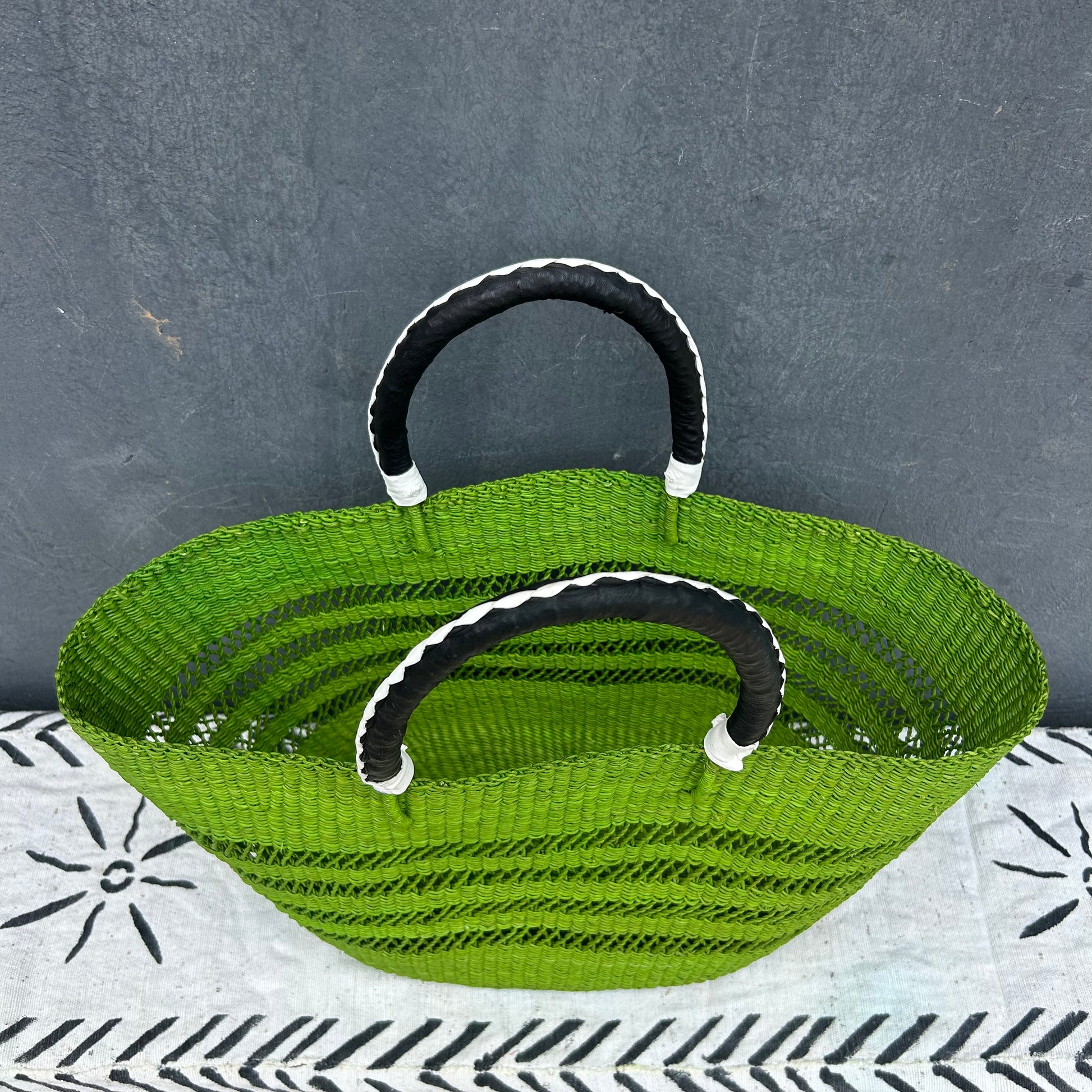 Bolga Shopping Basket/tote Bag/picnic Bag/Bearch Bag - arabolgabaskets.com