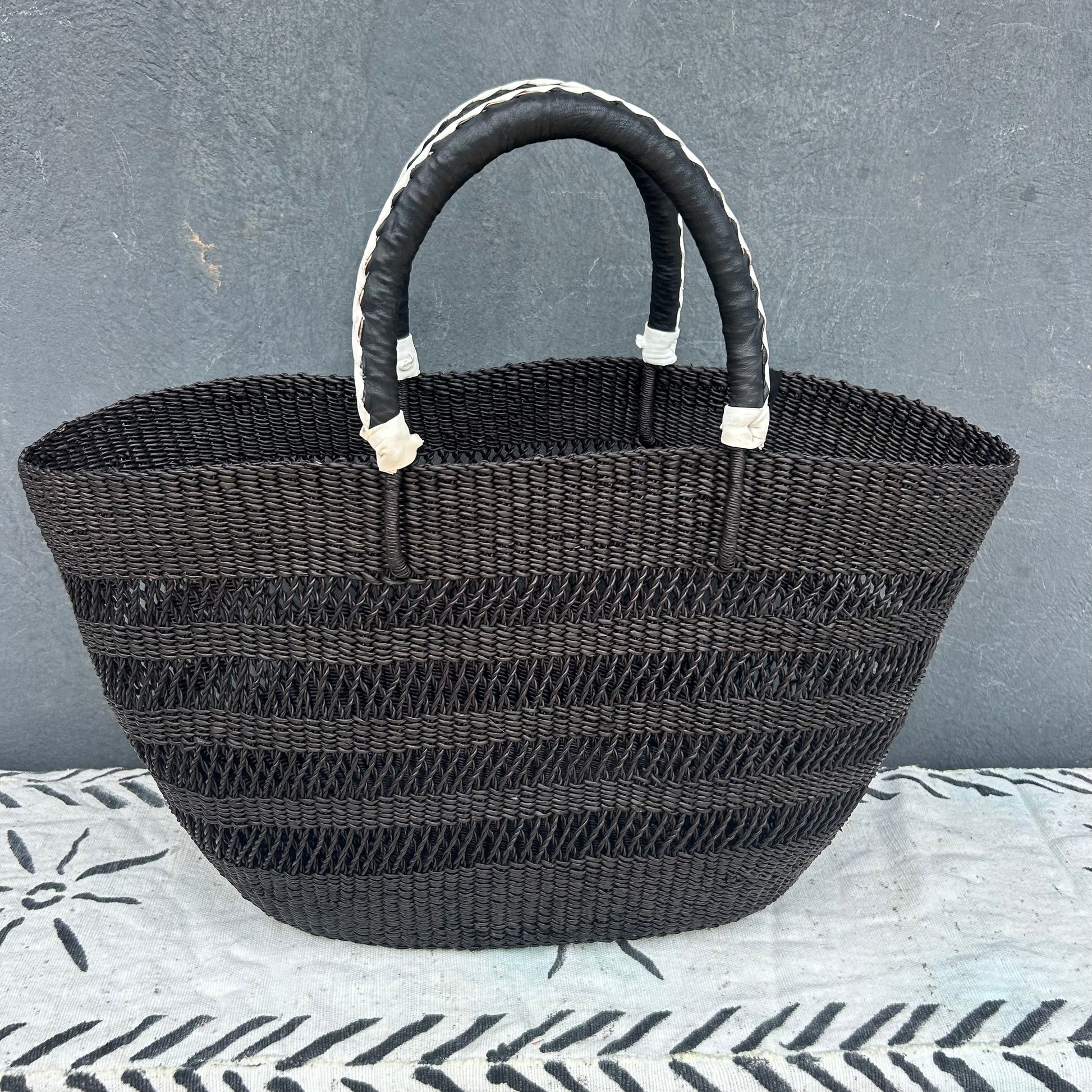 Bolga Shopping Basket/tote Bag/picnic Bag/Bearch Bag - arabolgabaskets.com