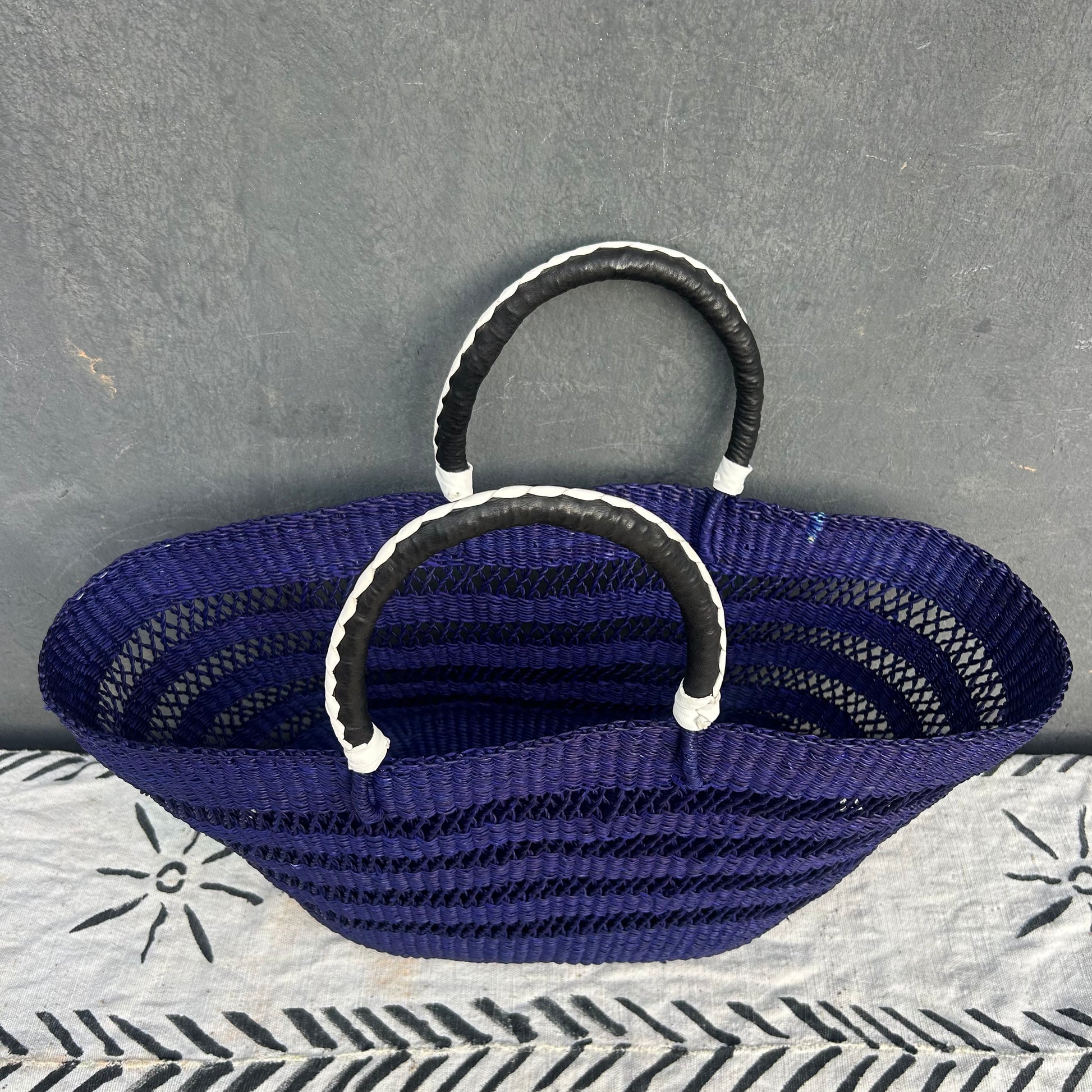 Bolga Shopping Basket/tote Bag/picnic Bag/Bearch Bag - arabolgabaskets.com