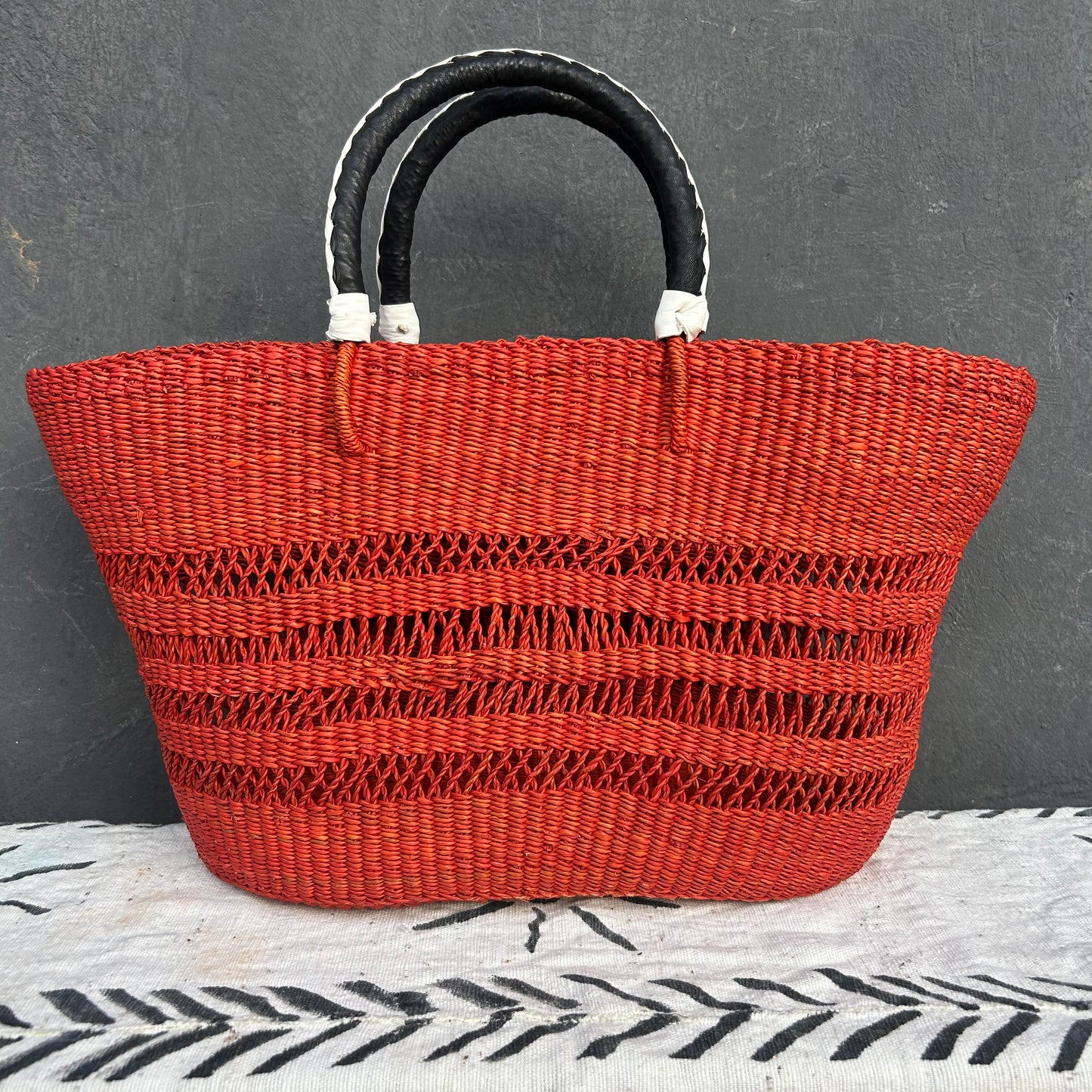 Bolga Shopping Basket/tote Bag/picnic Bag/Bearch Bag - arabolgabaskets.com