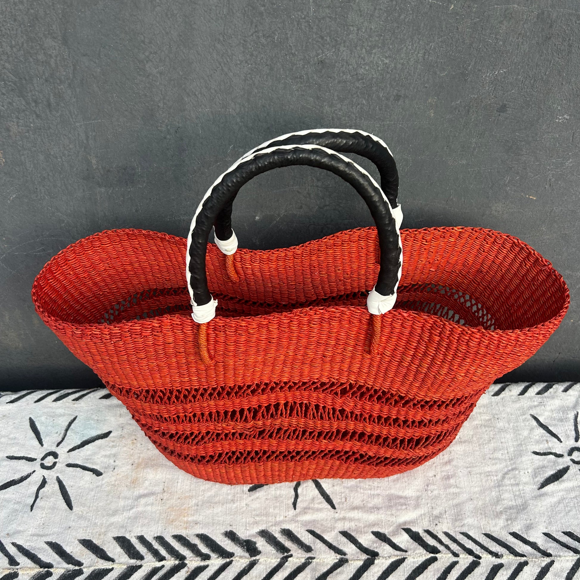 Bolga Shopping Basket/tote Bag/picnic Bag/Bearch Bag - arabolgabaskets.com