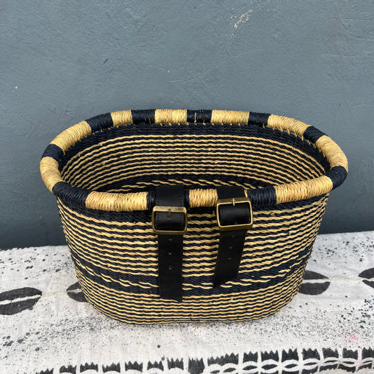 Bolga Bike/Bicycle Basket - arabolgabaskets.com