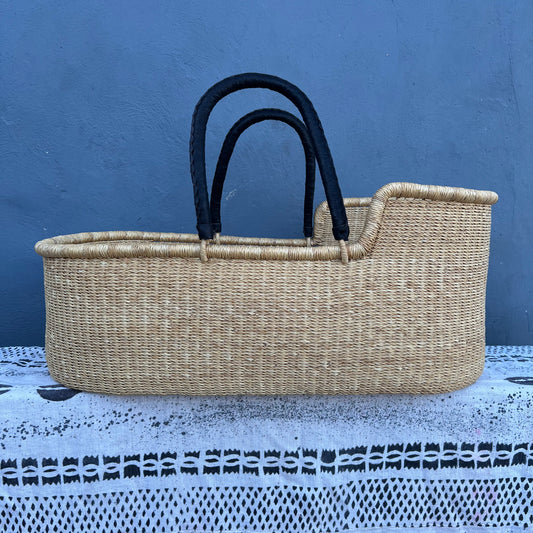 Baby Bassinet/ Babies Cot/Bolga Moses Basket - arabolgabaskets.com