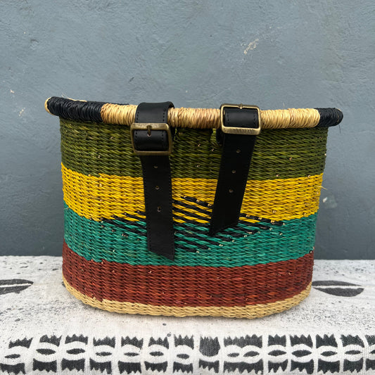 Bolga Bike/Bicycle Basket - arabolgabaskets.com