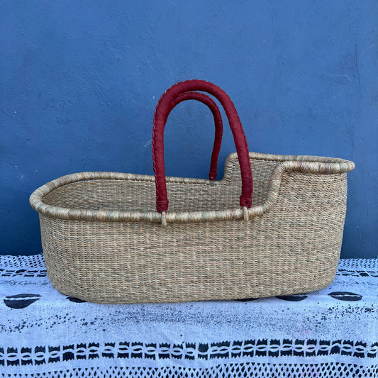 Baby Bassinet/ Babies Cot/Bolga Moses Basket - arabolgabaskets.com