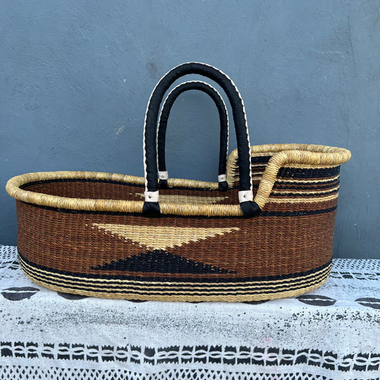 Bassinet/ Babies Cot/Bolga Moses Basket - arabolgabaskets.com