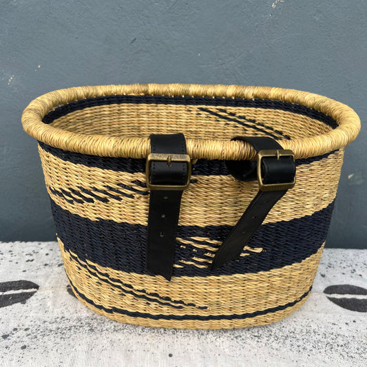Bolga Bike/Bicycle Basket - arabolgabaskets.com