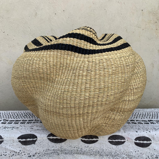 Wave Pot Bolga Basket - arabolgabaskets.com