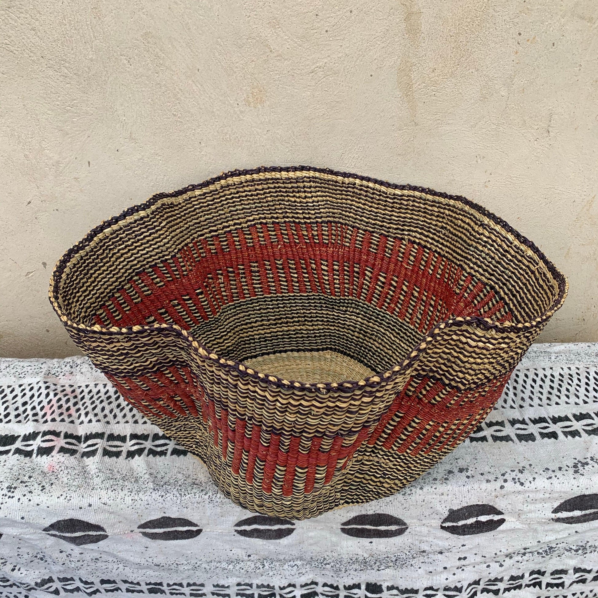 Wave Bolga Basket - arabolgabaskets.com