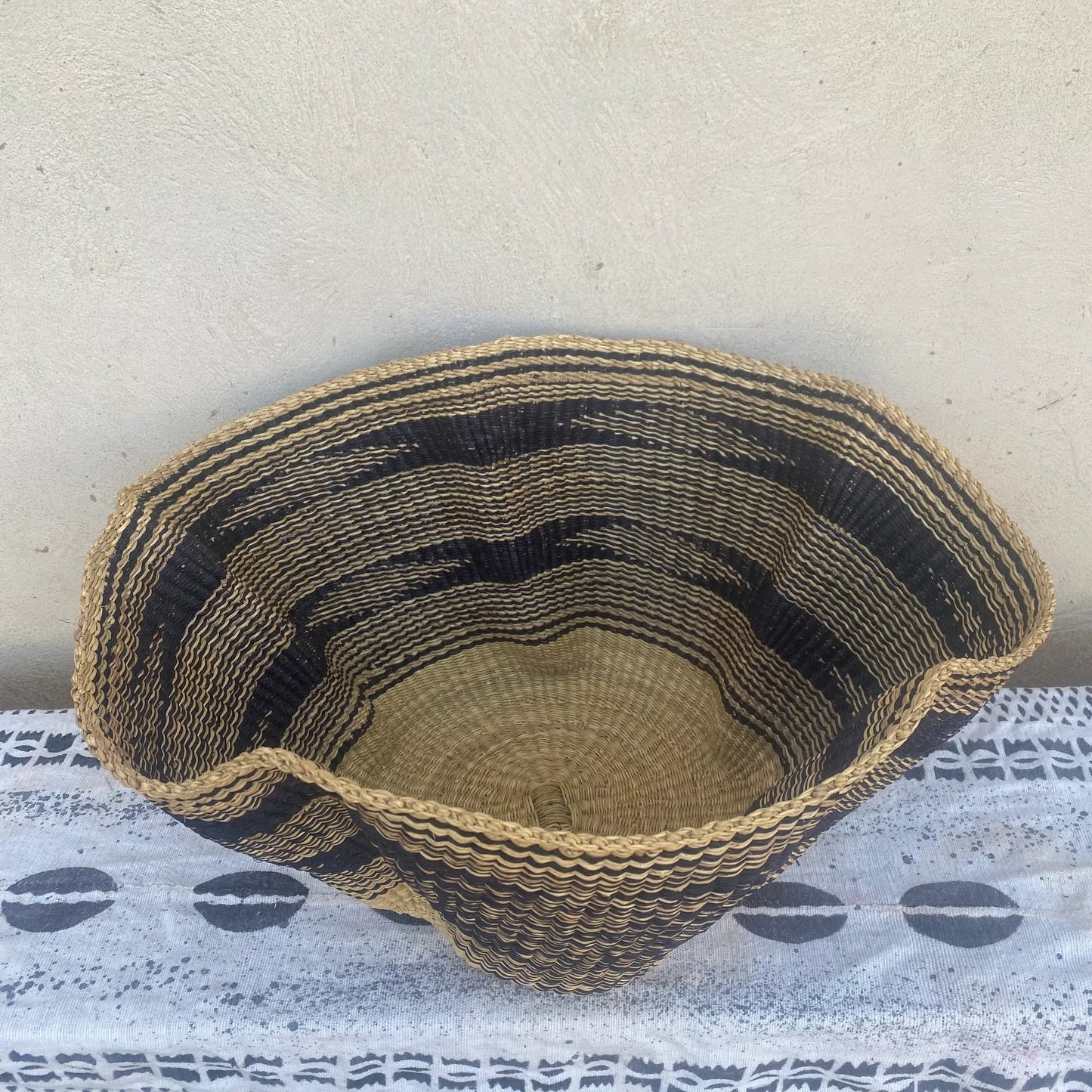 Wave Bolga Basket - arabolgabaskets.com