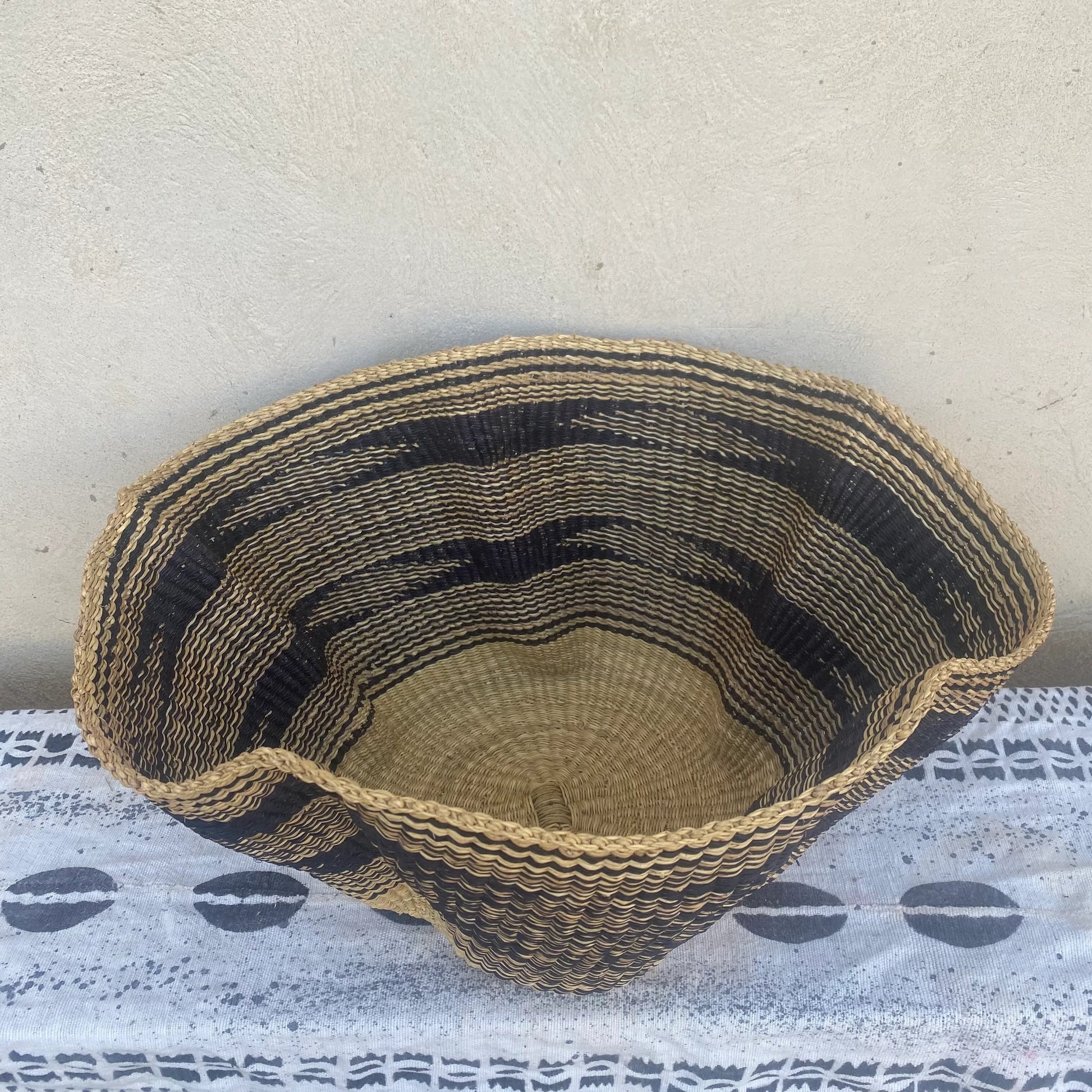 Wave Bolga Basket - arabolgabaskets.com