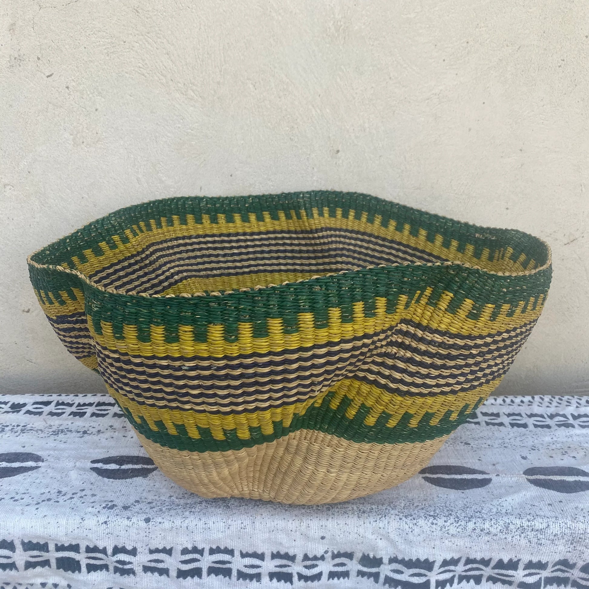 Wave Bolga Basket - arabolgabaskets.com