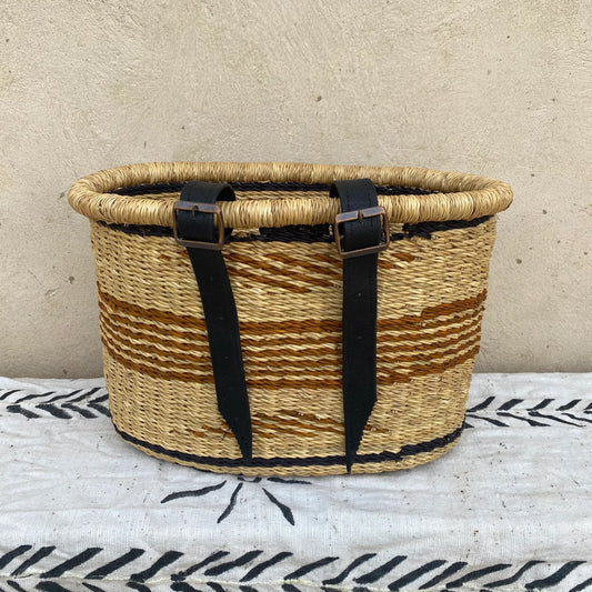 Bolga Bike/Bicycle Basket - arabolgabaskets.com