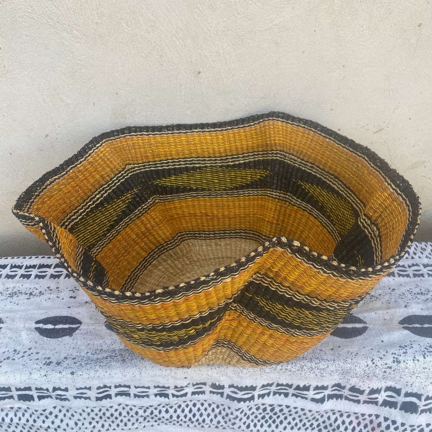 Wave Bolga Basket - arabolgabaskets.com