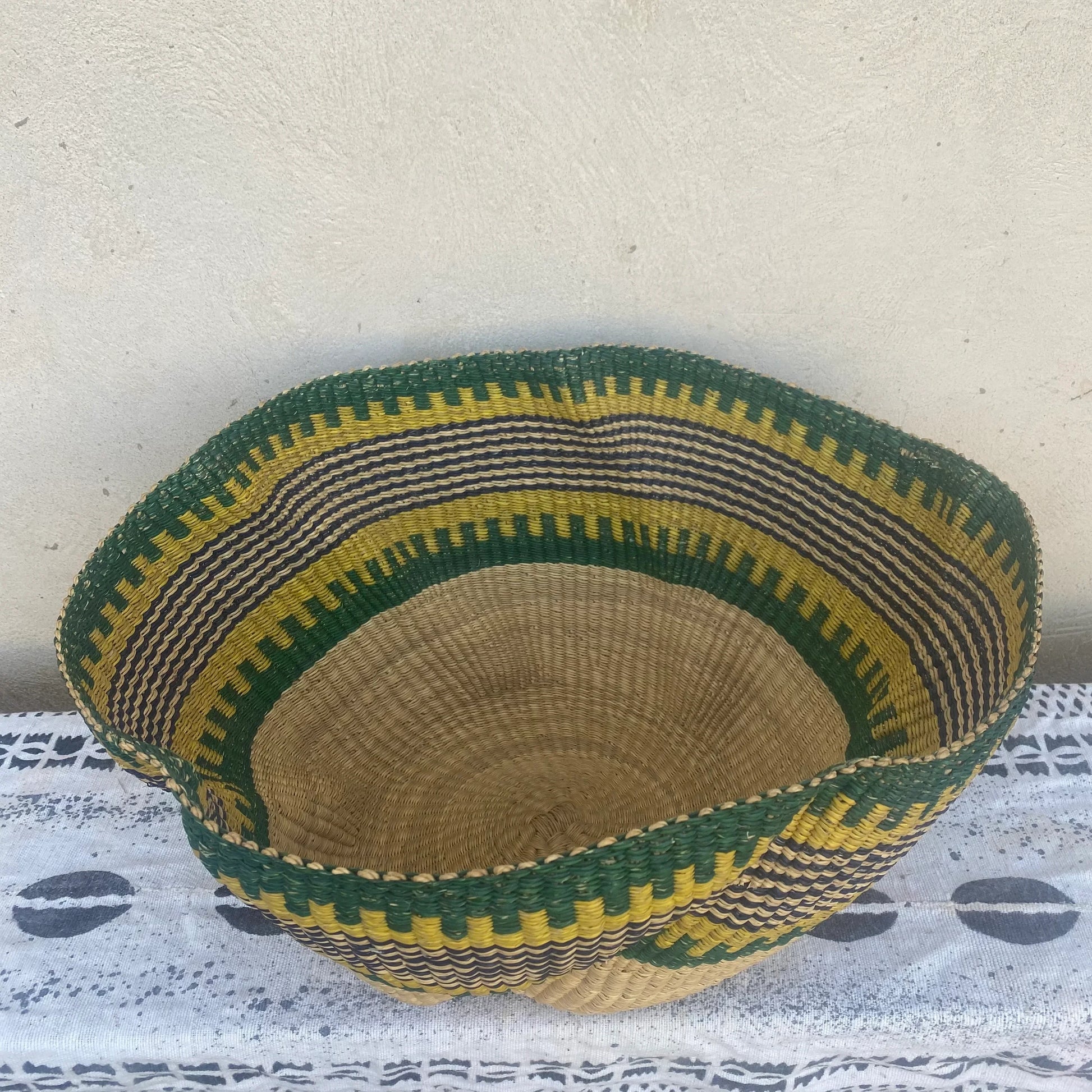 Wave Bolga Basket - arabolgabaskets.com