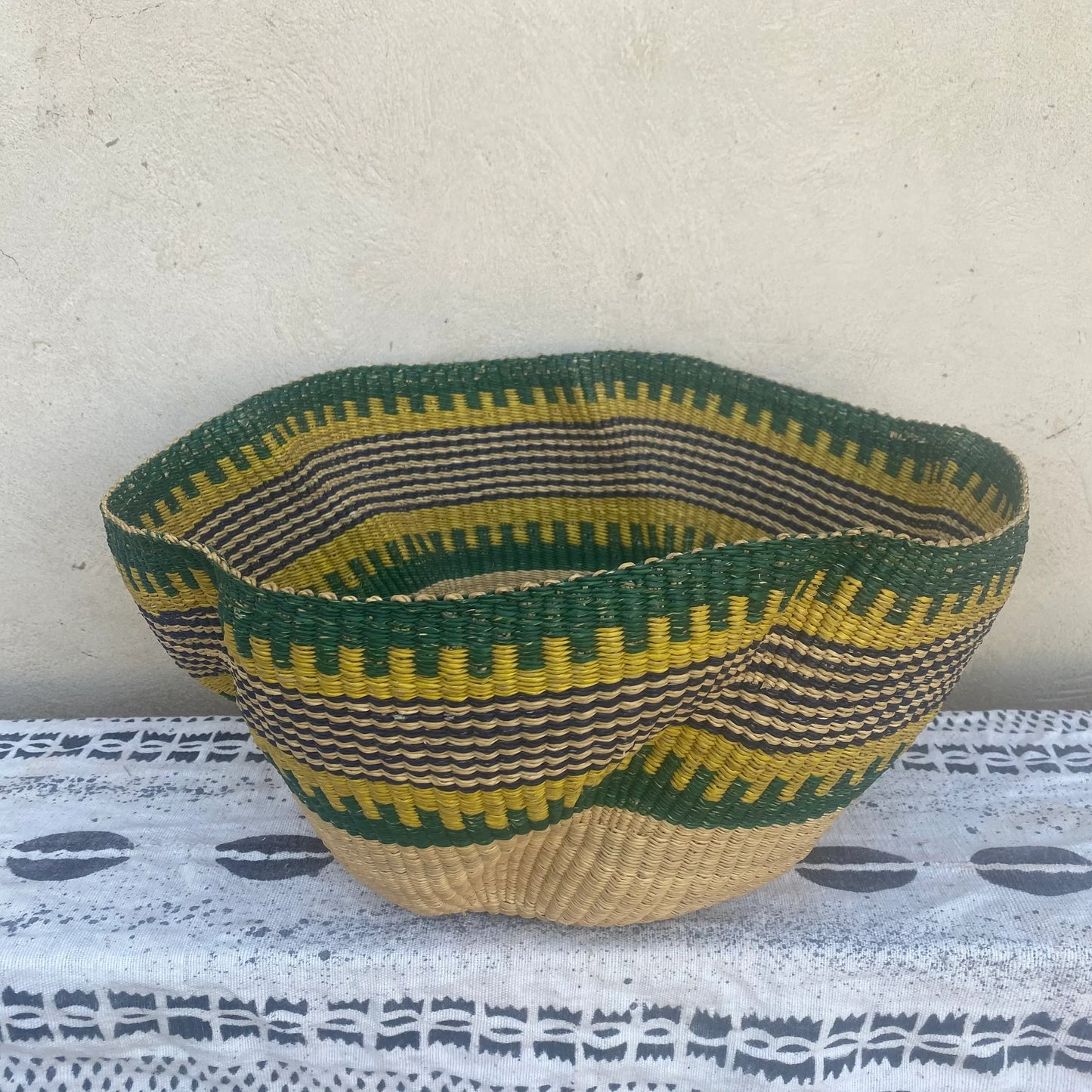 Wave Bolga Basket - arabolgabaskets.com