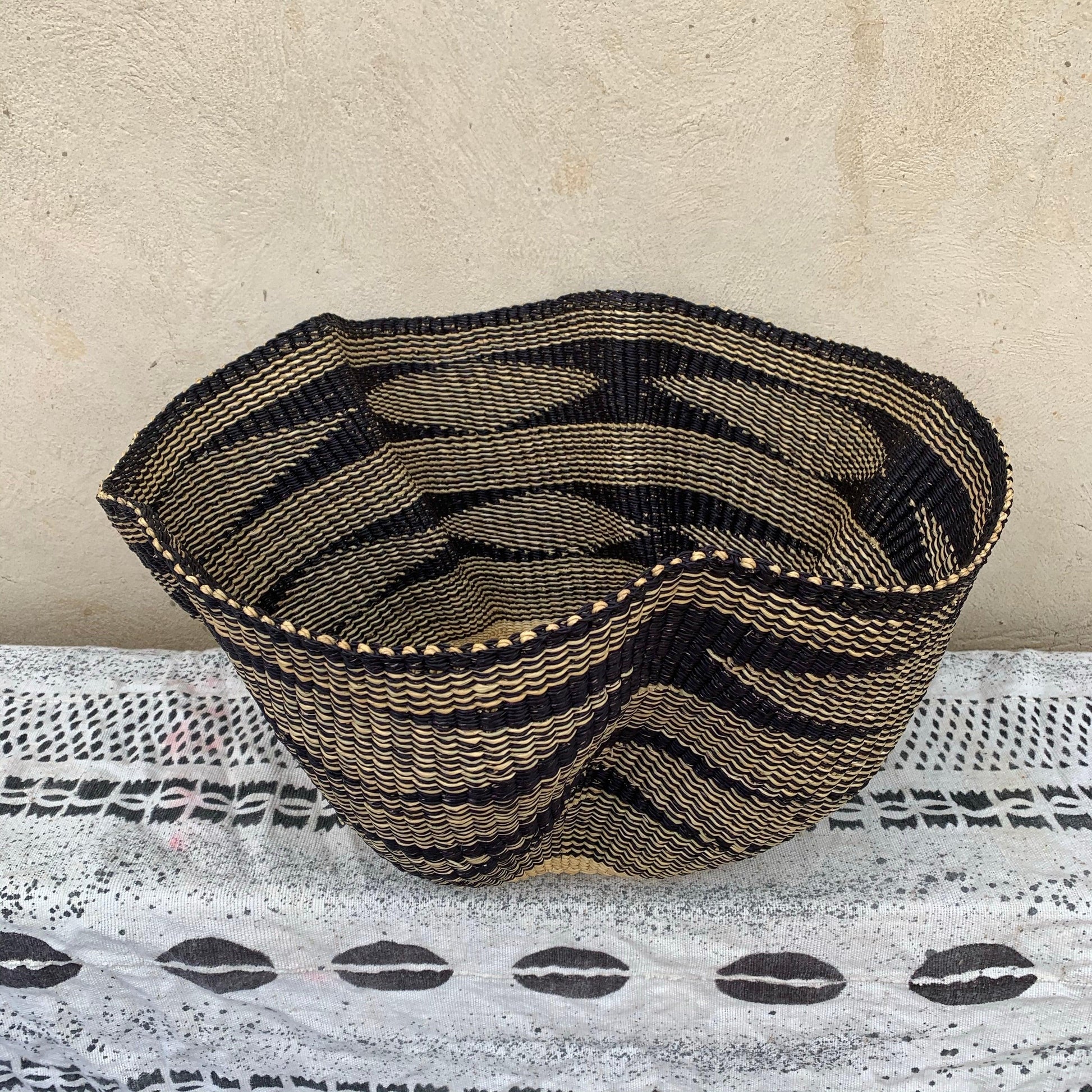 Wave Bolga Basket - arabolgabaskets.com