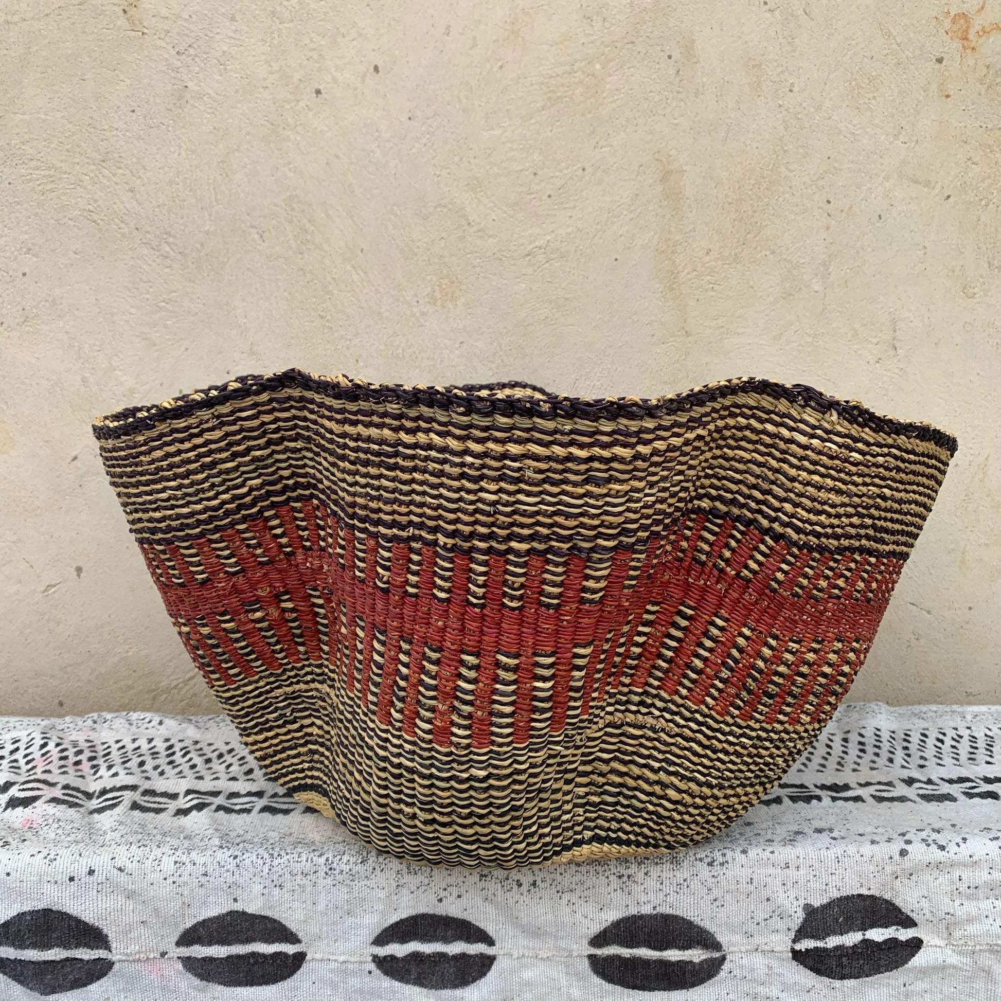 Wave Bolga Basket - arabolgabaskets.com