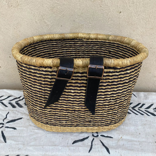 Bolga Bike/Bicycle Basket - arabolgabaskets.com